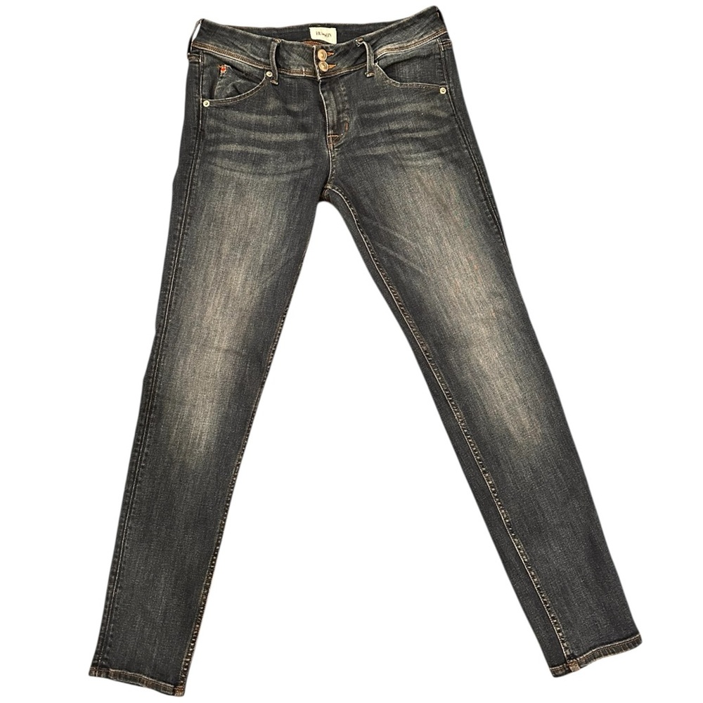 Hudson Colin Skinny Jeans – Faded Blue Wash – Size 29 – Flap Pocket